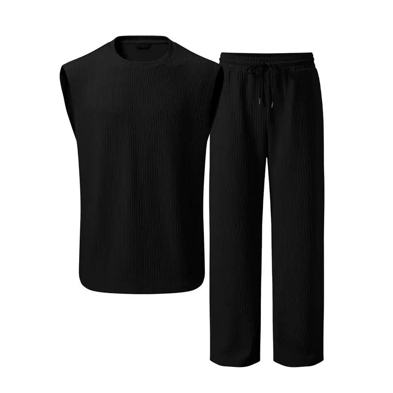 Men's Ribbed Lounge Set