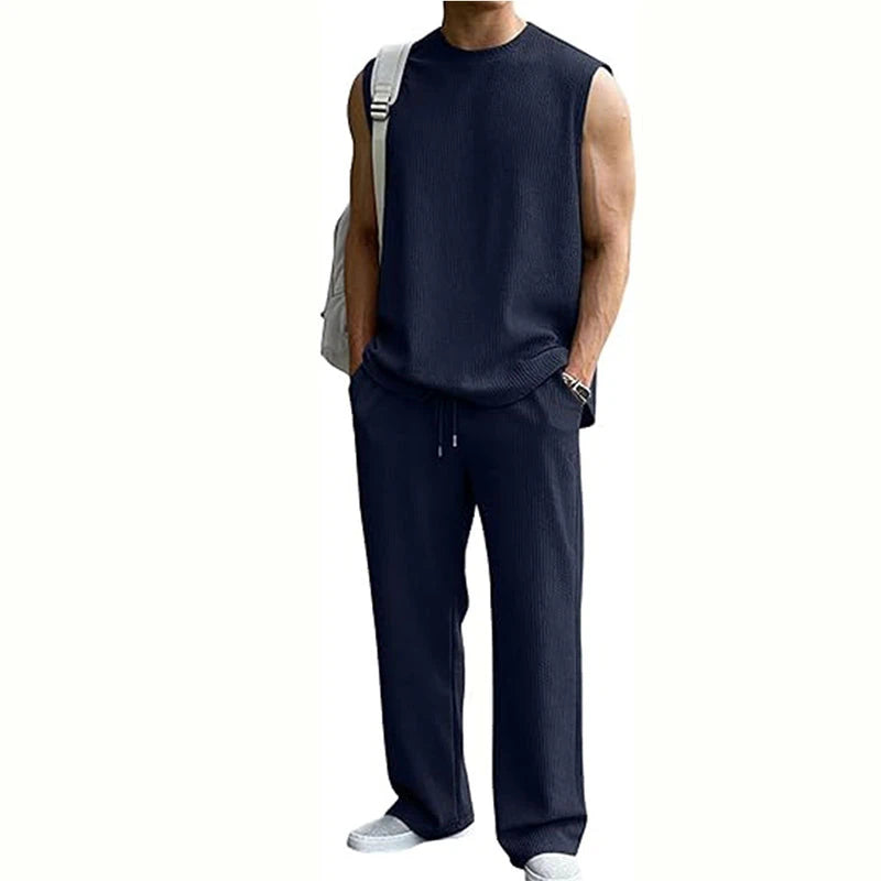 Men's Ribbed Lounge Set