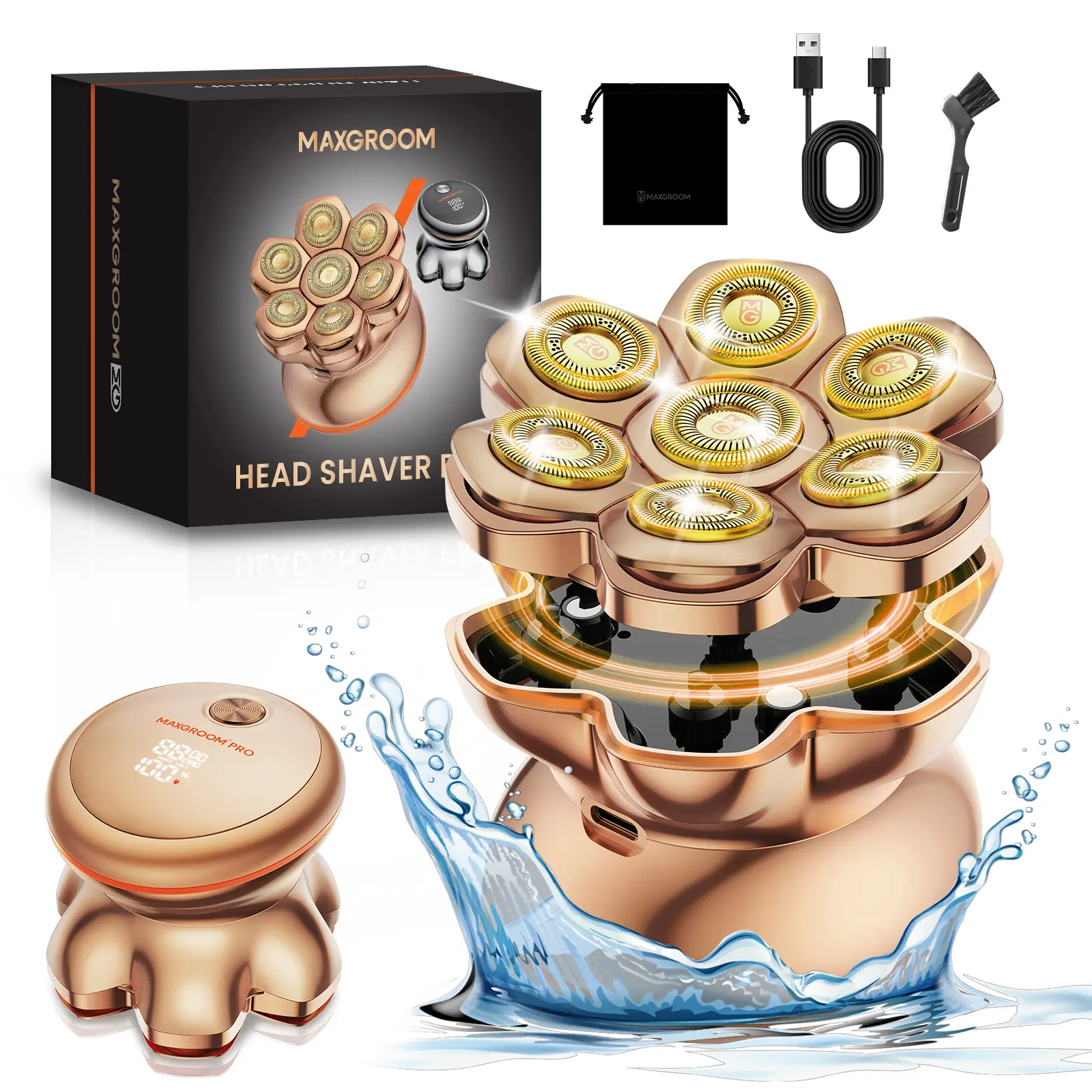 SmoothGlide Pro Daily Head Shaver